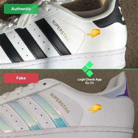 fake vs original adidas superstar|adidas superstar fake.